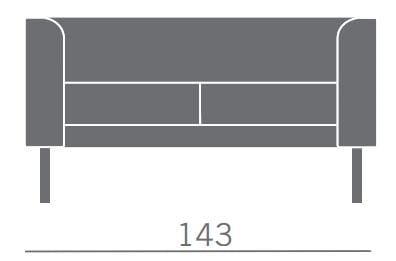 2-местный диван Kastel Korall ARCH-00043401 - Вид №2