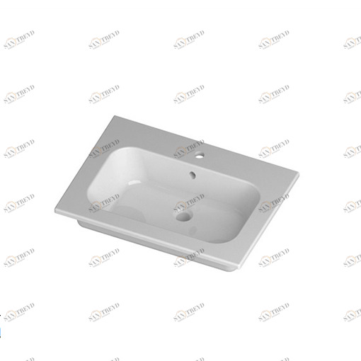 QS06146101 Встроенная раковина под столешницу овальная Disegno Ceramica 