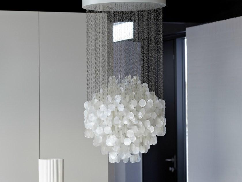 Verpan Подвесной светильник из перламутра Fun mother of pearl sun-id-1346148 - Вид №1