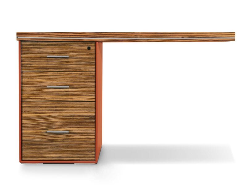 Деревянный прямоугольный стол с ящиками i 4 Mariani ARCH-00033030