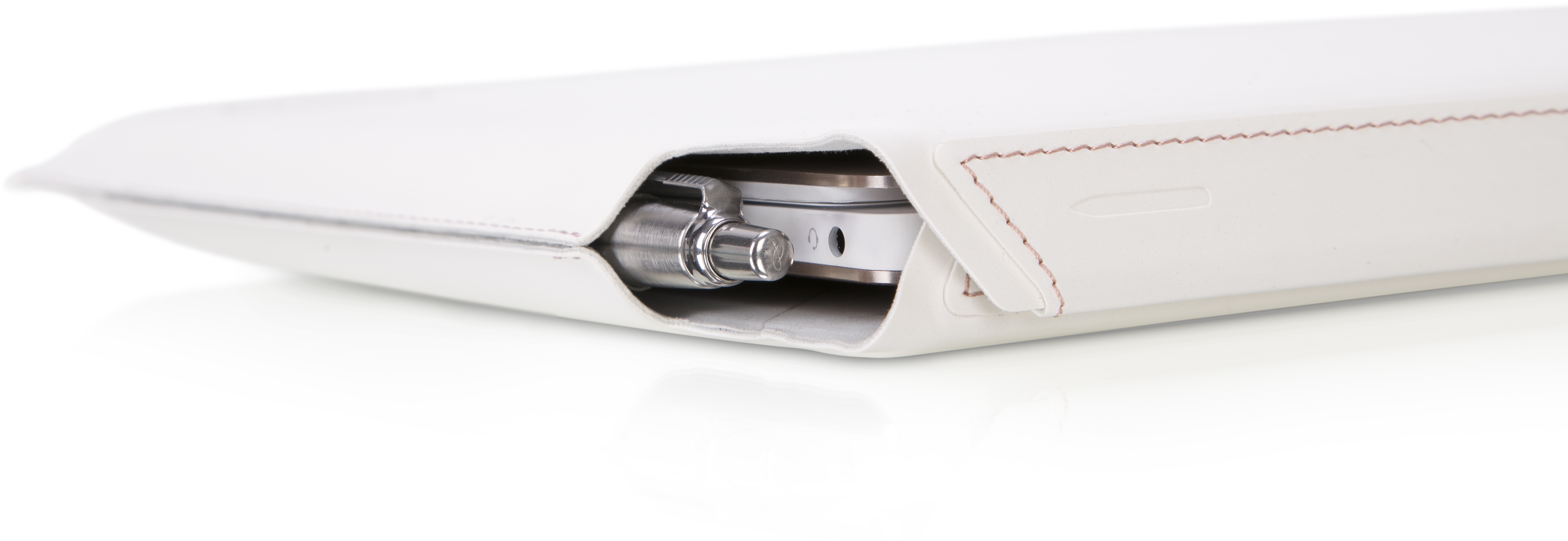 460-BCIY carry case: xps premier sleeve up to 13.3"(kit) white Dell Santreyd  - Вид №4