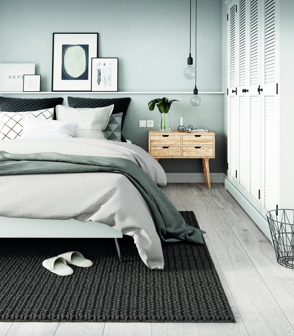 Ковер Salud Темно-серый 160*230 CARPETDECOR ДИЗАЙНЕРСКИЕ, HANDMADE 240205 Серый  - Вид №1