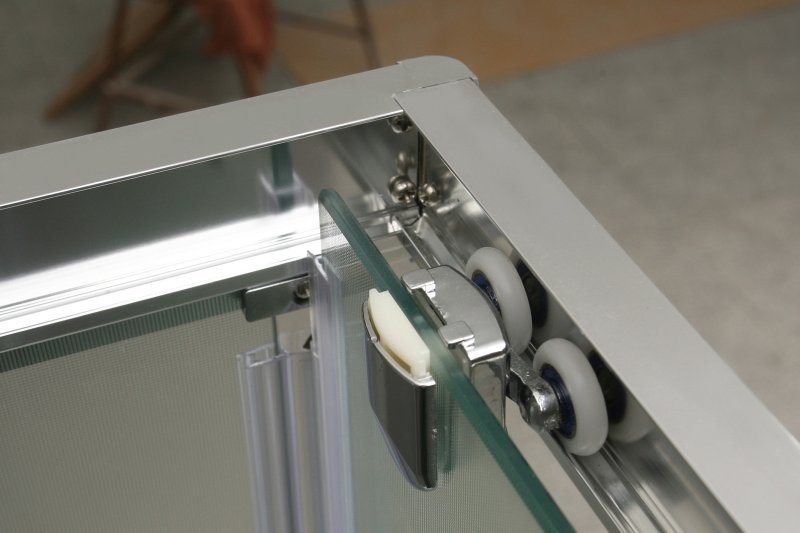 Душевой уголок BelBagno UNO-A-2-90-P-Cr - Вид №2