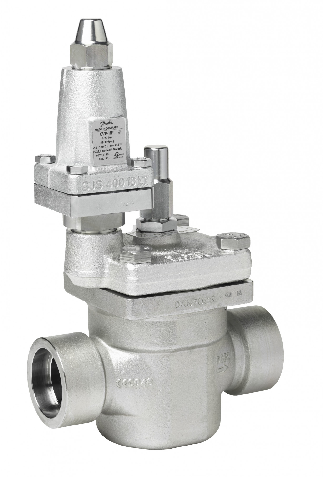 Danfoss ICS — сервоприводные клапаны с пилотным управлением ICS 25-15 Клапан-регулятор давления 027H2046 