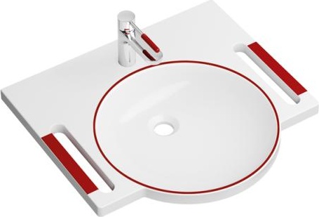 950.19.025 Комплект умывальника и смесителя HEWI Waschtische 