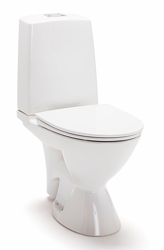 3926301201 Компакт унитаз с бачком Белый IDO Glow Швеция