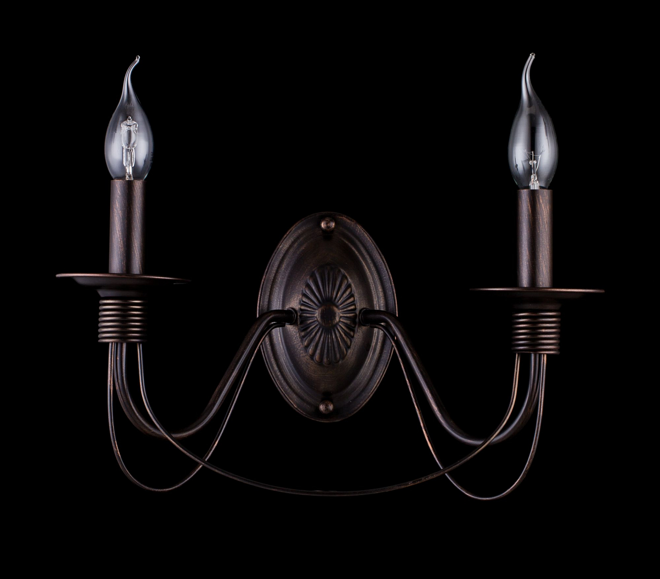 Бра настенное коричневое Velia FR2046-WL-02-BR FREYA CLASSIC 00-3957465 Коричневый - Вид №4