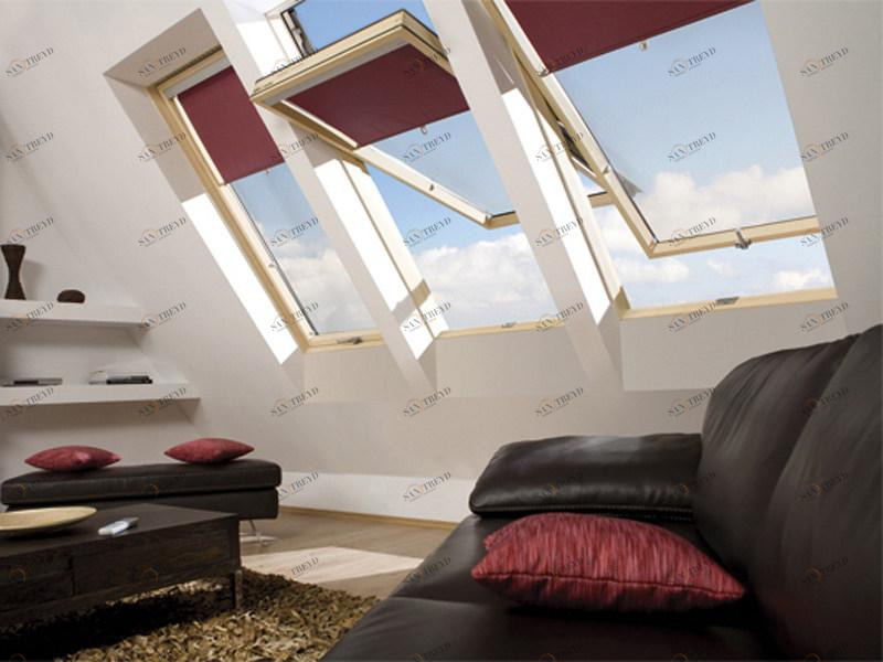 Fakro Мансардное окно Finestra con asse di rotazione decentrato sun-id-1432962