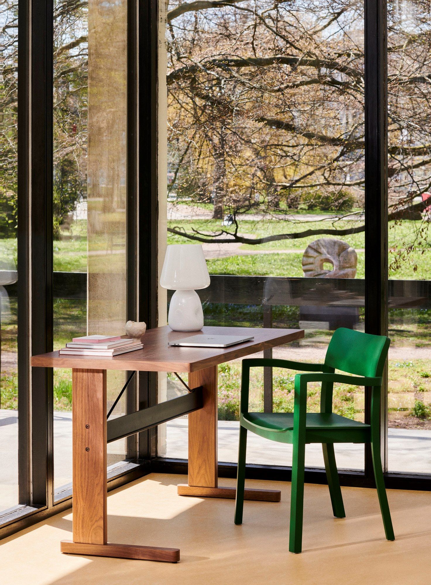 Деревянный штабелируемый стул с подлокотниками Hay Pastis ARCH-00080530 - Вид №8