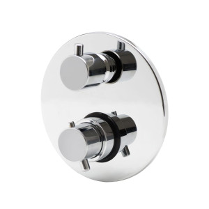 Встраиваемый термостатический смеситель для душа с 2 отверстиями