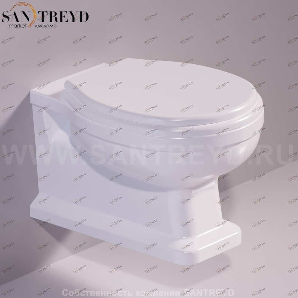 LO918BIANCO Подвесной унитаз настенный Белый Simas Londra Италия