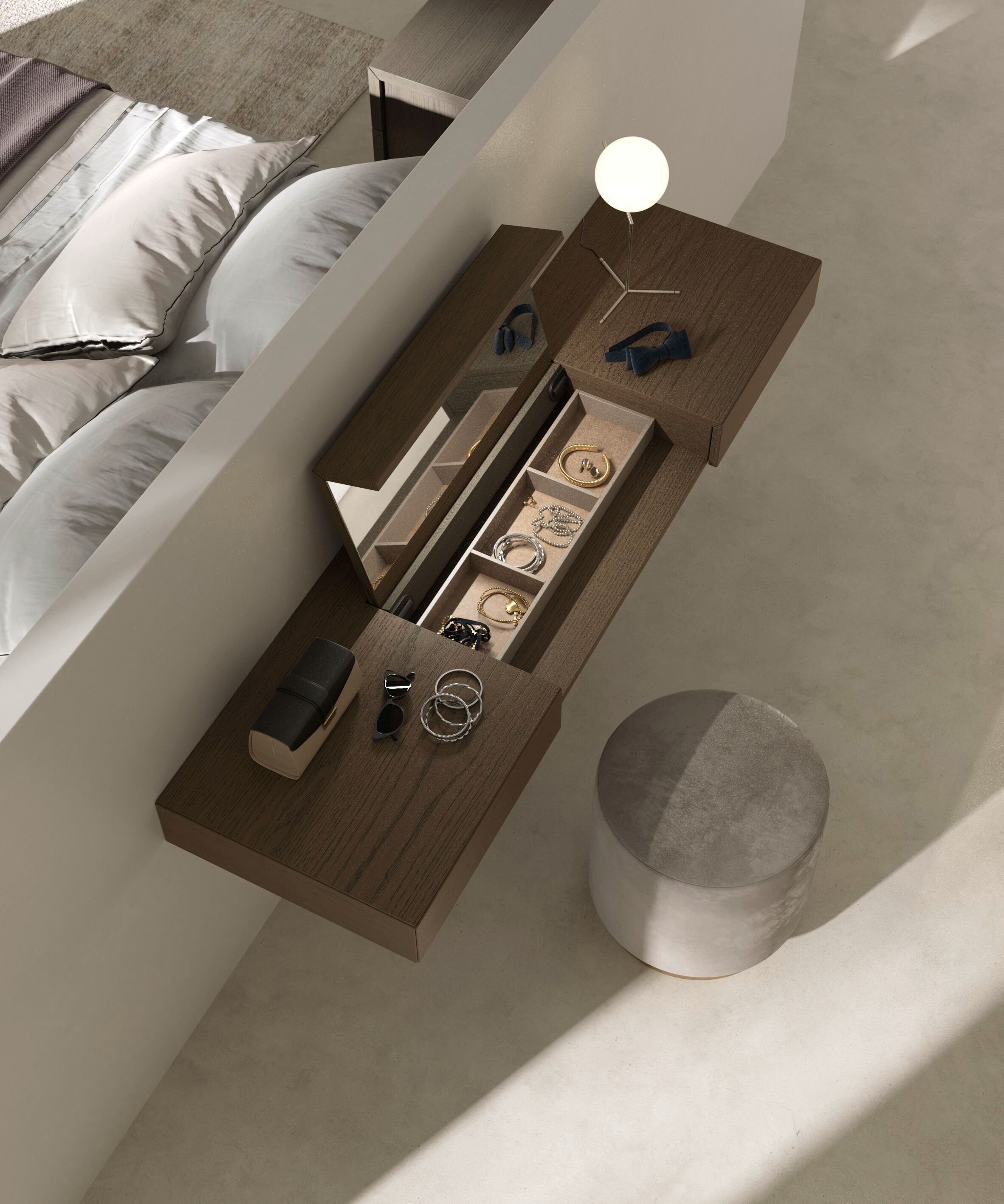 Деревянный туалетный столик Olivieri VANITY ARCH-00106801 - Вид №4