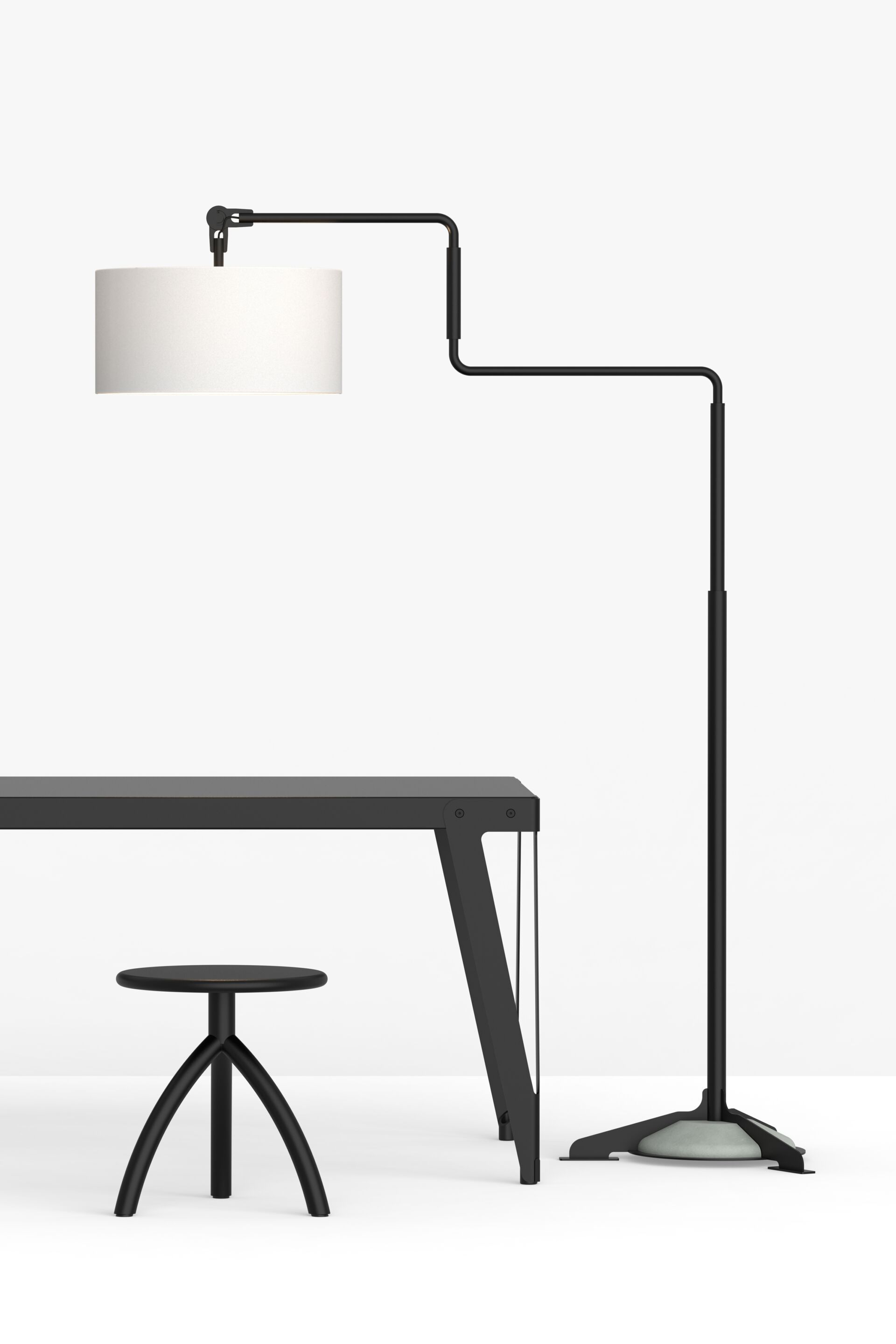 Алюминиевый табурет с порошковым покрытием FUNCTIONALS STOOL ARCH-00123495 - Вид №14