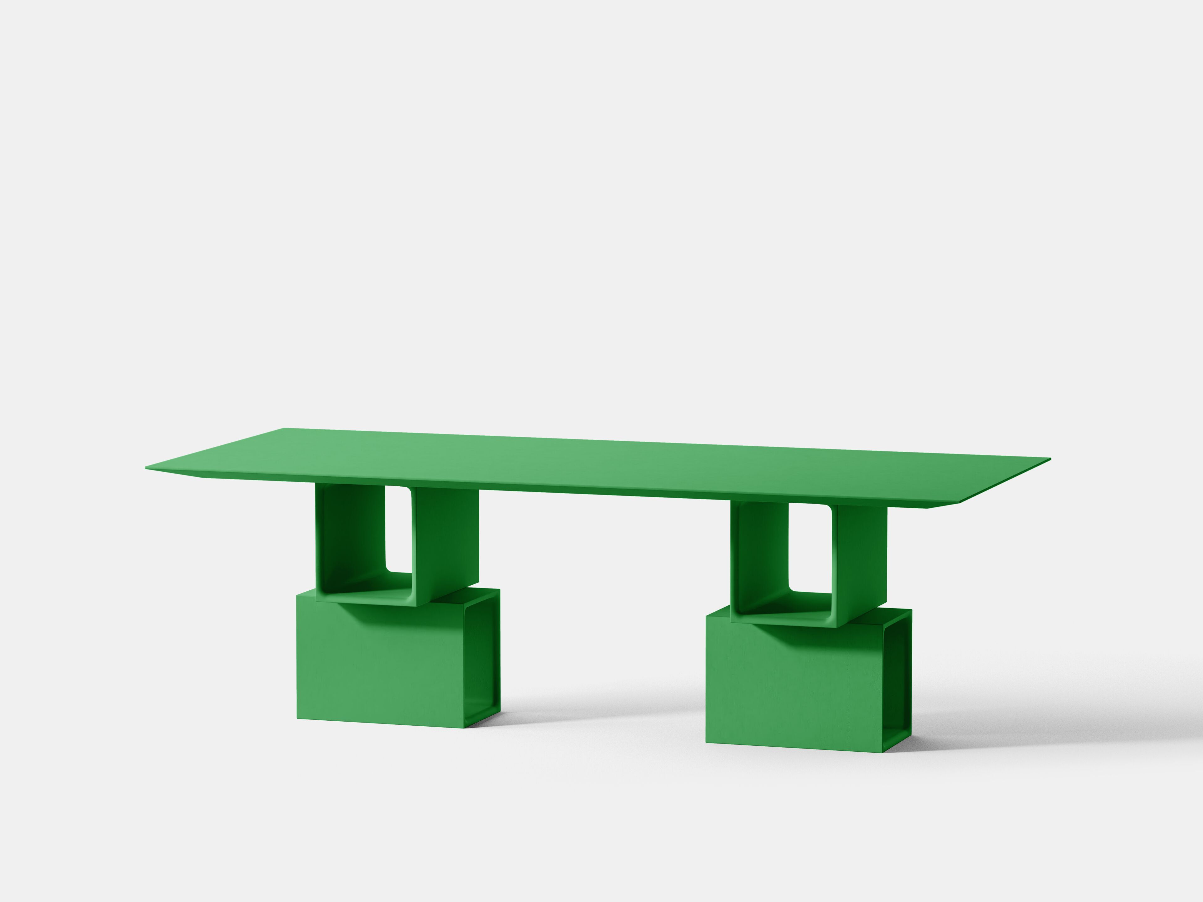 Прямоугольный бетонный стол PULKRA плакат ARCH-00071870 - Вид №18