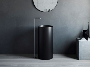 Круглая отдельно стоящая раковина Corian®