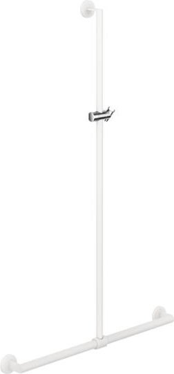 900.35.43260 Поручень для душа с выдвижным держателем для душа HEWI Greifen  - Вид №1