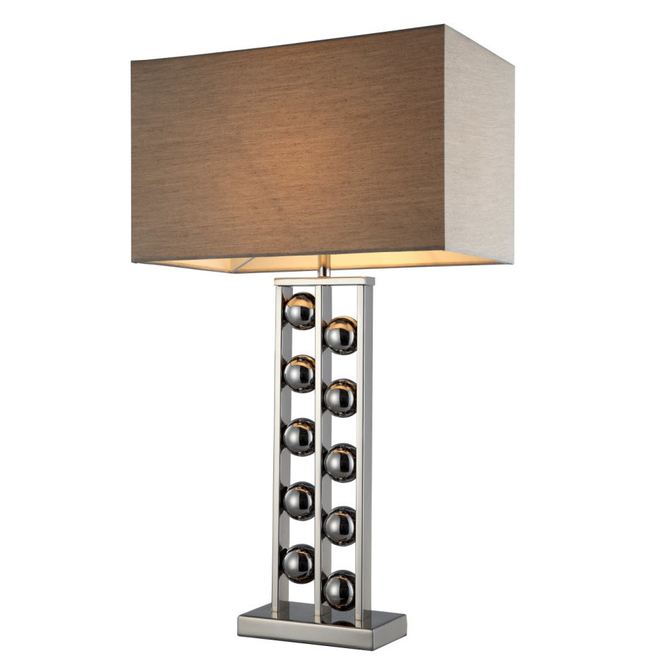 Лампа Aria 5557 PUSHA ИНТЕРЬЕРНЫЕ 061925 Коричневый;хром  - Вид №1