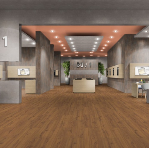 Пробка EGGER Cork+ Дикий Коньяк (Гладкая) 1292х245 мм 1201400011 - Вид №36