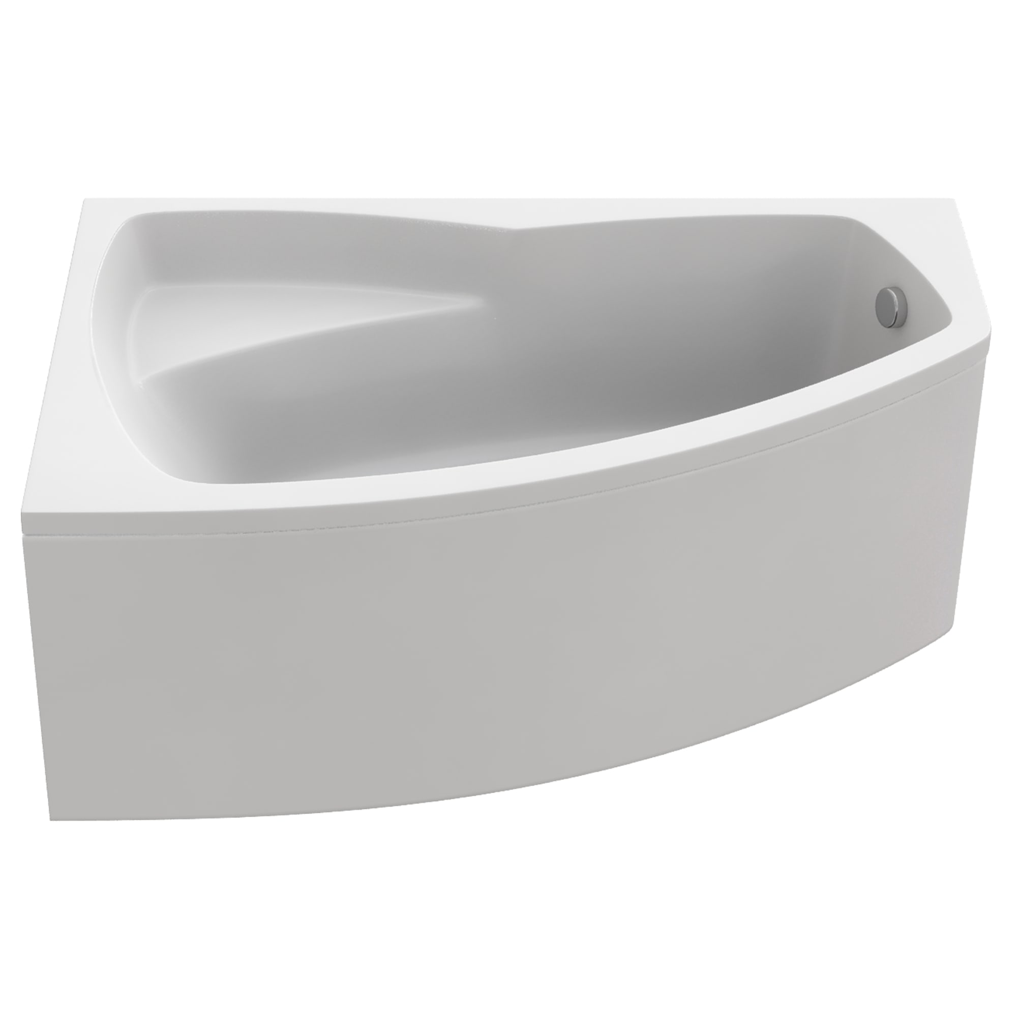 83641307 Ванна акрил 160x95 см угловая левая Рондо Santreyd