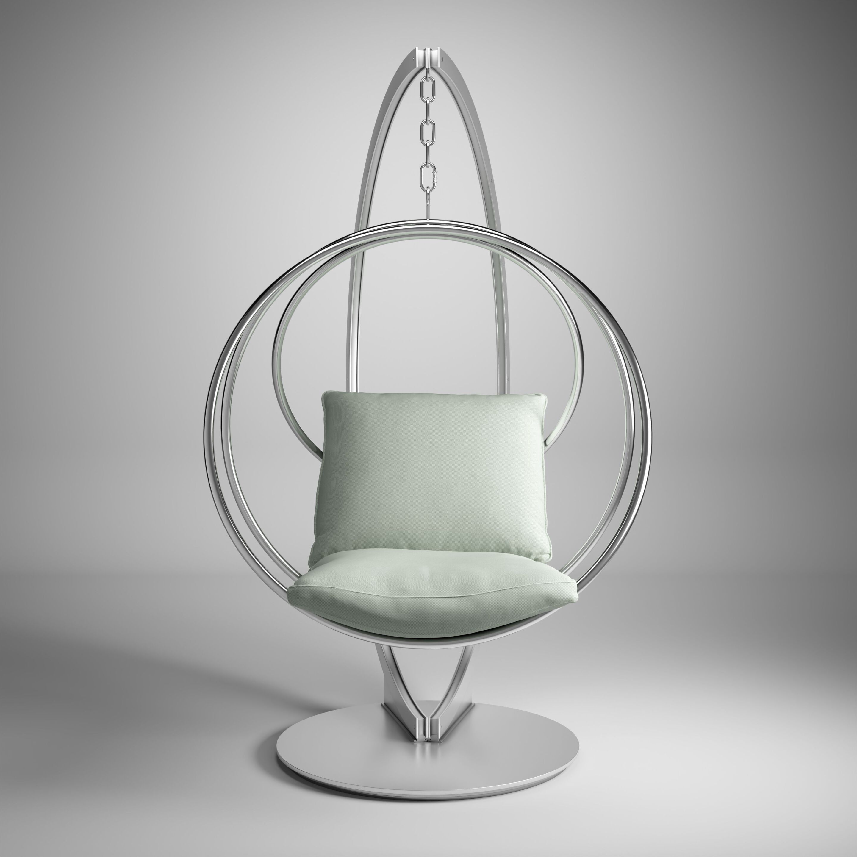 1 место из нержавеющей стали висит сиденье Galbiati Outdoor Alpemare Collection ARCH-00049027 - Вид №2