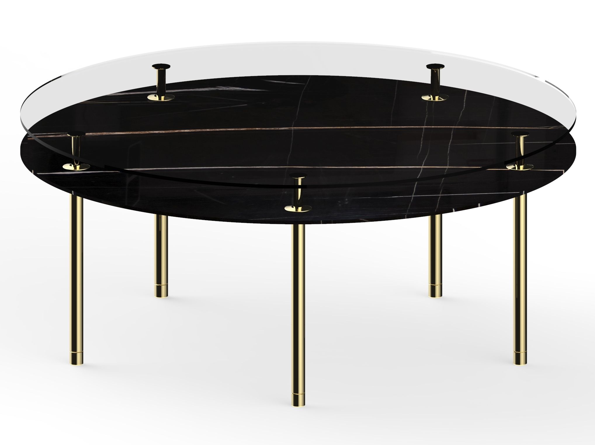 Круглый мраморный стол GHIDINI1961 Legs ARCH-00069510 - Вид №6