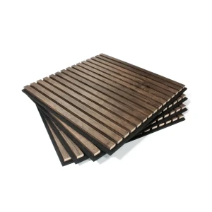 91505348 Акустическая декоративная панель Wood App Cube Палисандр 600х600х22мм 1.44 м² 4шт, цена за упаковку STLM-1014650