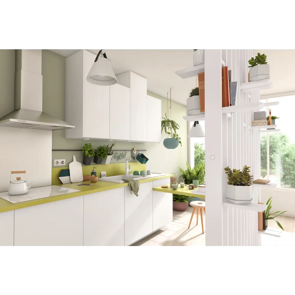 Фасад кухонный DELINIA ID София белый матовый 44.7x214.1 см 82010132 STLM-0867677 - Вид №14