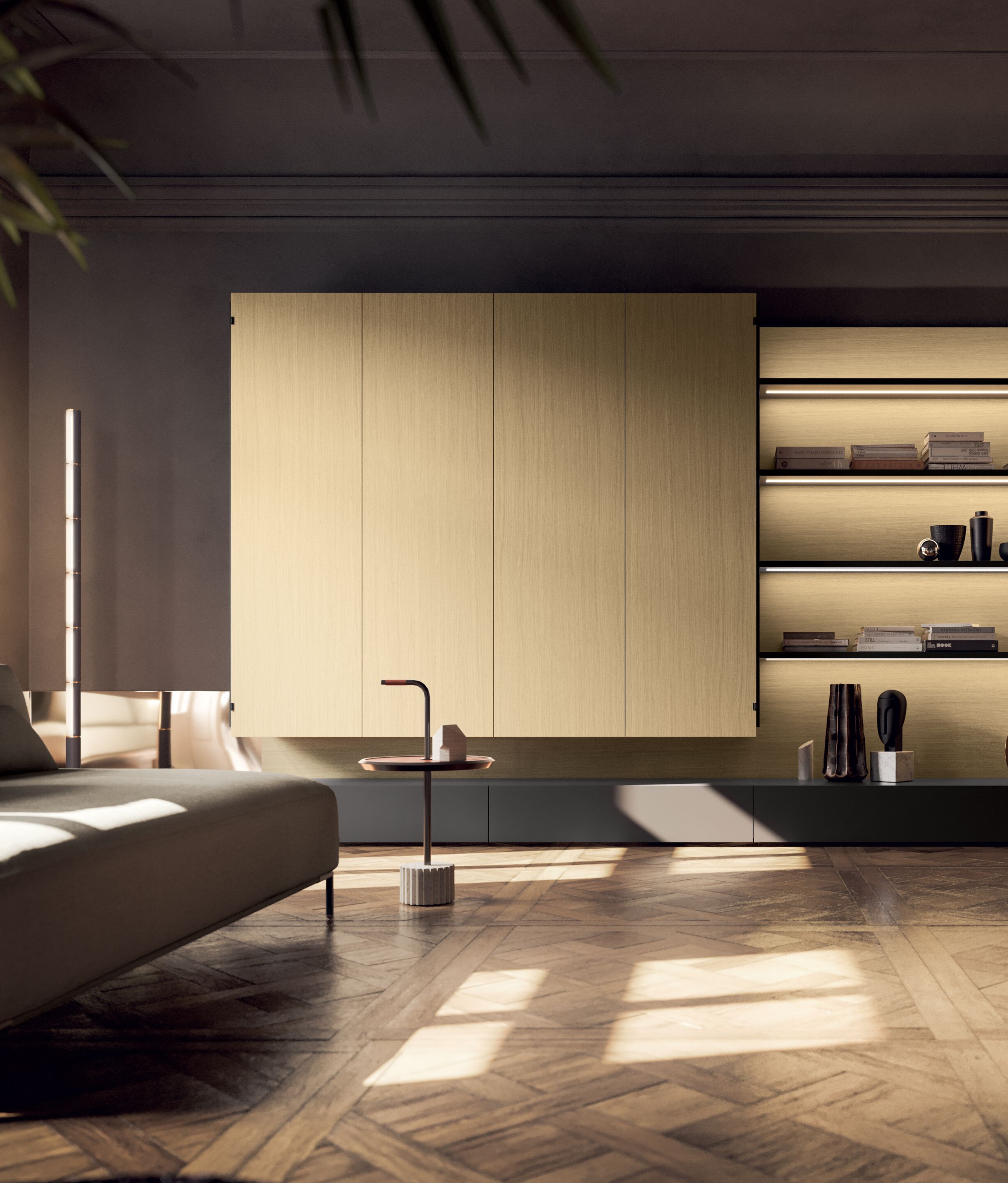 Высокий круглый журнальный столик Kico Living Complements ARCH-00145339 - Вид №1