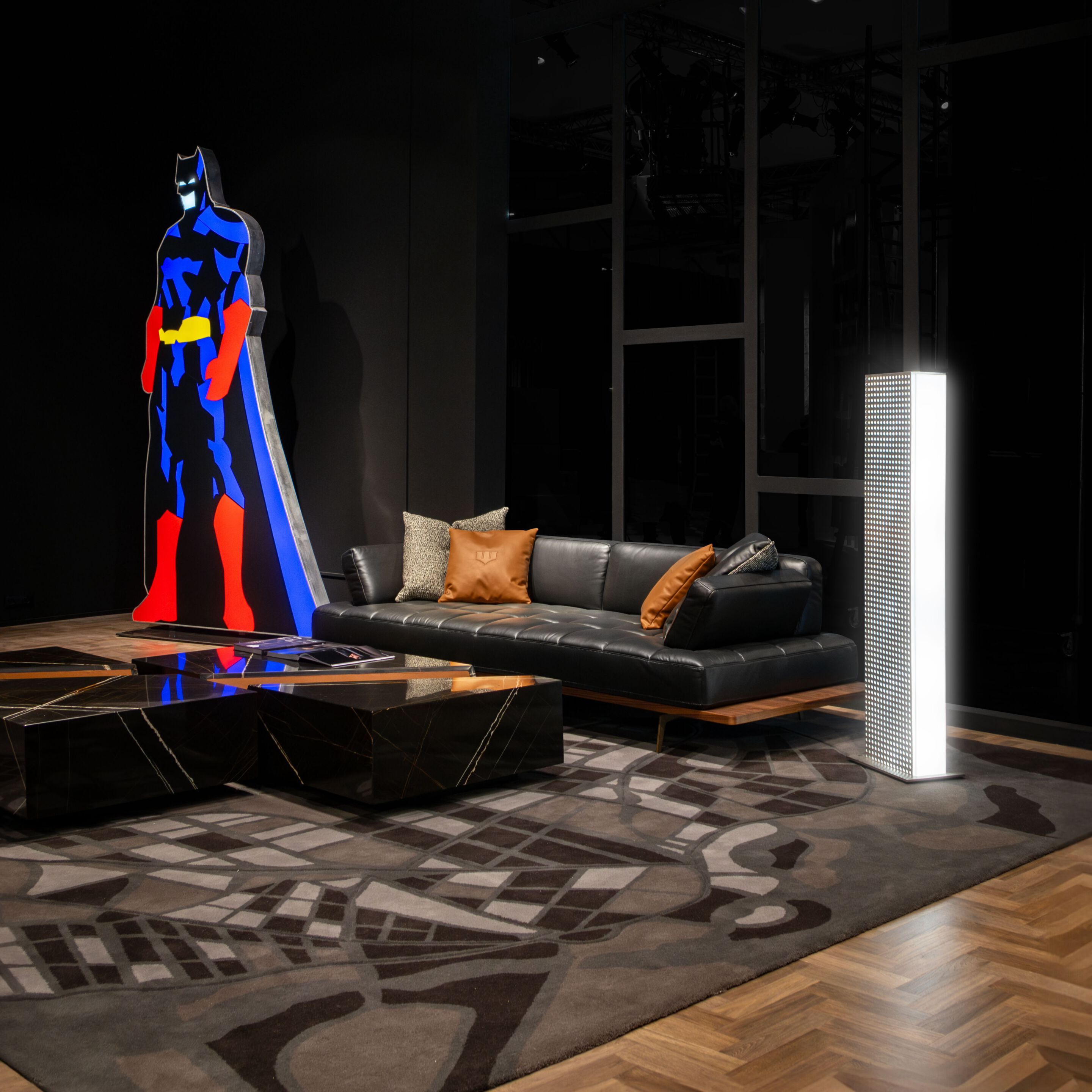 Кожаный диван Wayne Enterprises Home Collection WE-029 ARCH-00100787 - Вид №6