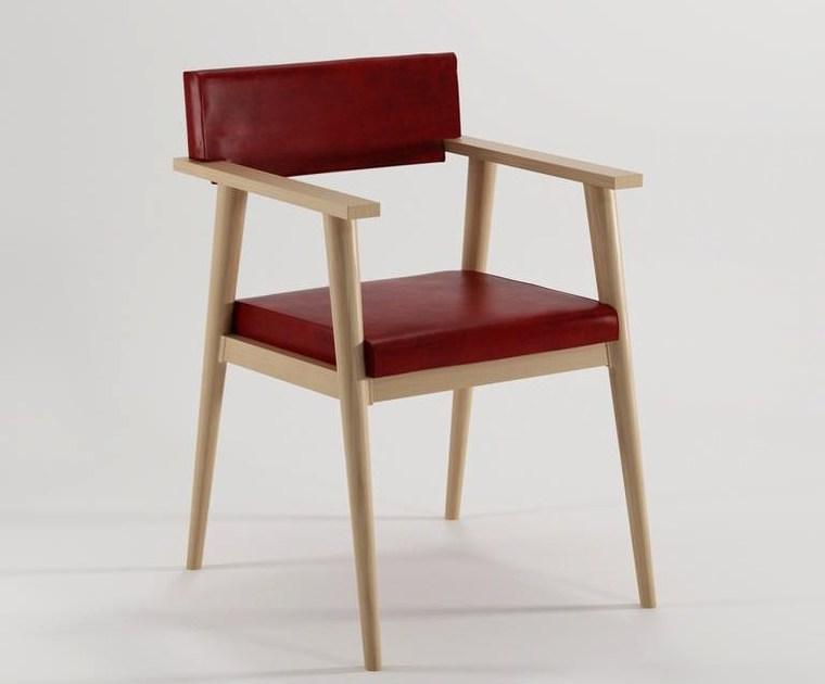 KARPENTER Мягкое кожаное кресло с подлокотниками Vintage sun-id-1444789 - Вид №21