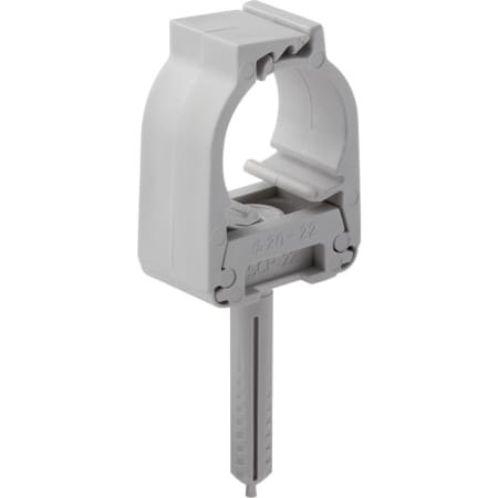 602.710.00.1 Зажим трубы Geberit с дюбелем, одинарный Geberit 