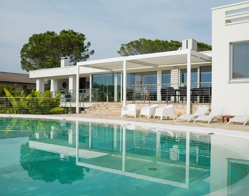 PRATIC F.lli ORIOLI Отдельностоящая пергола с регулируемыми жалюзи Vision sun-id-1423257 - Вид №6