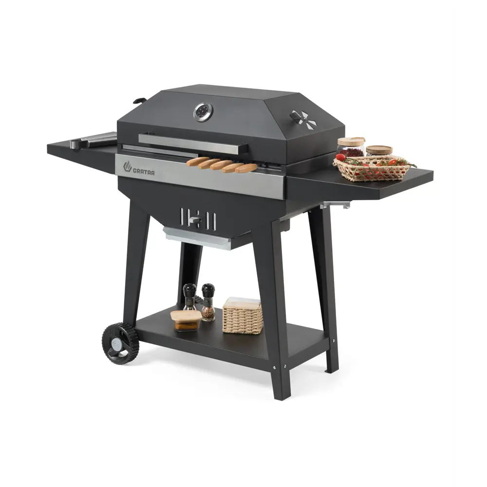 Гриль-мангал Gratar Master 3.0 GM3-690 сталь 74x143.5x124 см STLM-2049525 - Вид №5