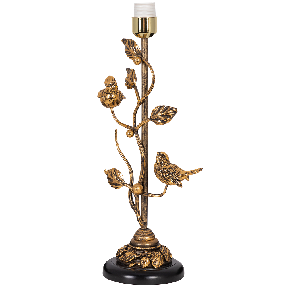 35068 Основание светильника Terra Spring Каштан Амбер BOGACHO 4627196599673 - Вид №1