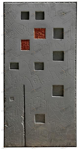 Kiasmo Бетонная скульптура Metope 2013kasmet1