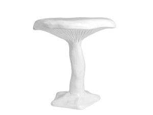 Круглый журнальный столик из стекловолокна