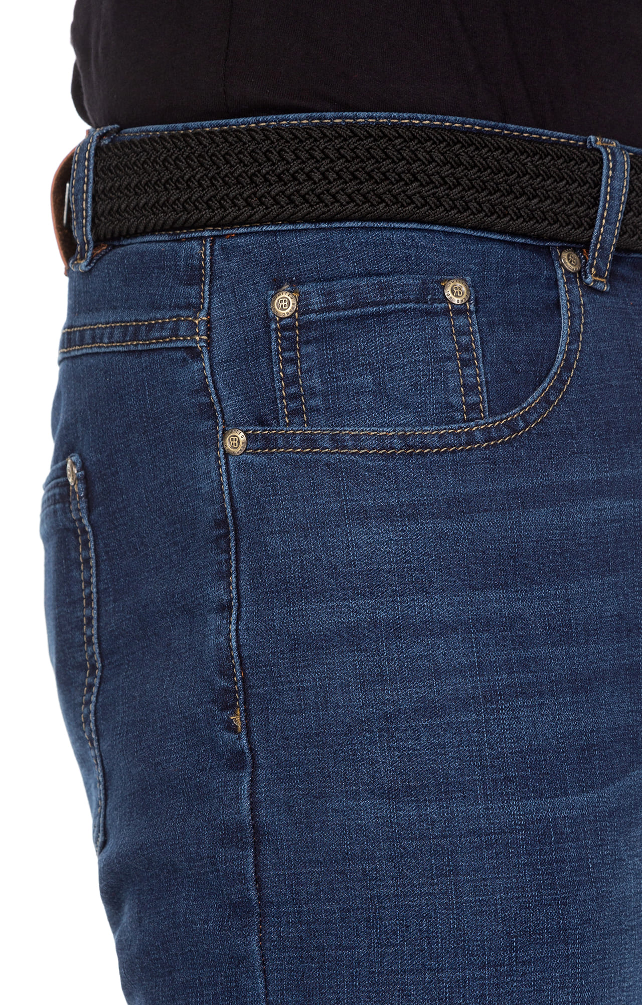 63288 Брюки "Деним" синие  Одежда для официантов  размер 38 (58-60) Спецодежда  - Вид №5