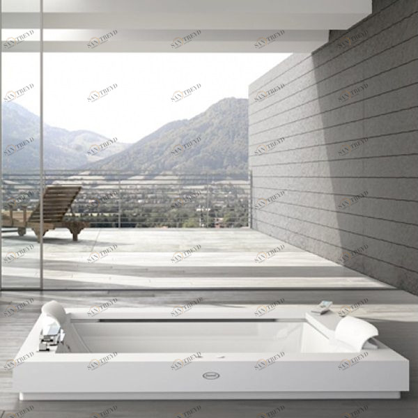 Ванна встроенная с гидромассажем Aura Plus 9443-730 Jacuzzi 9443730