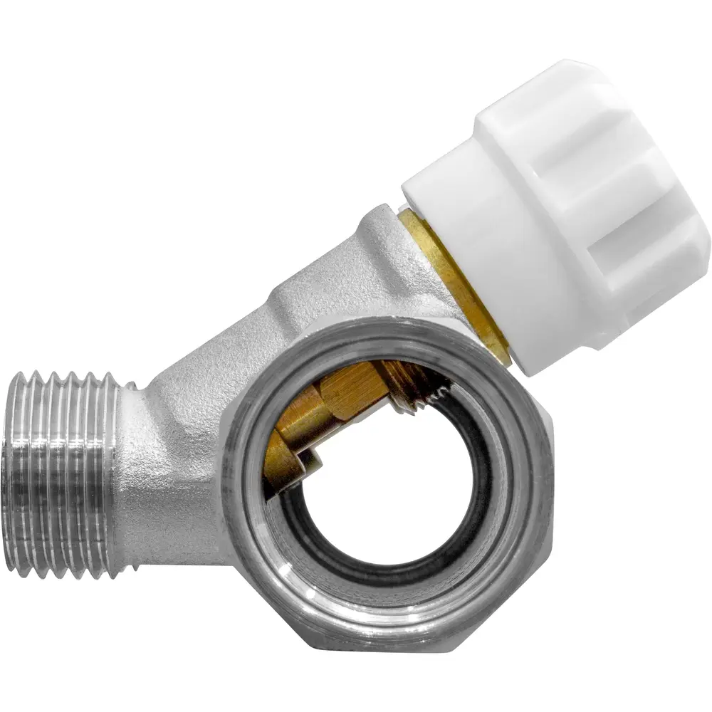 Коллектор с вентилем MPF на 2 выхода 3/4"x1/2" наружная резьба STLM-2174214 - Вид №5