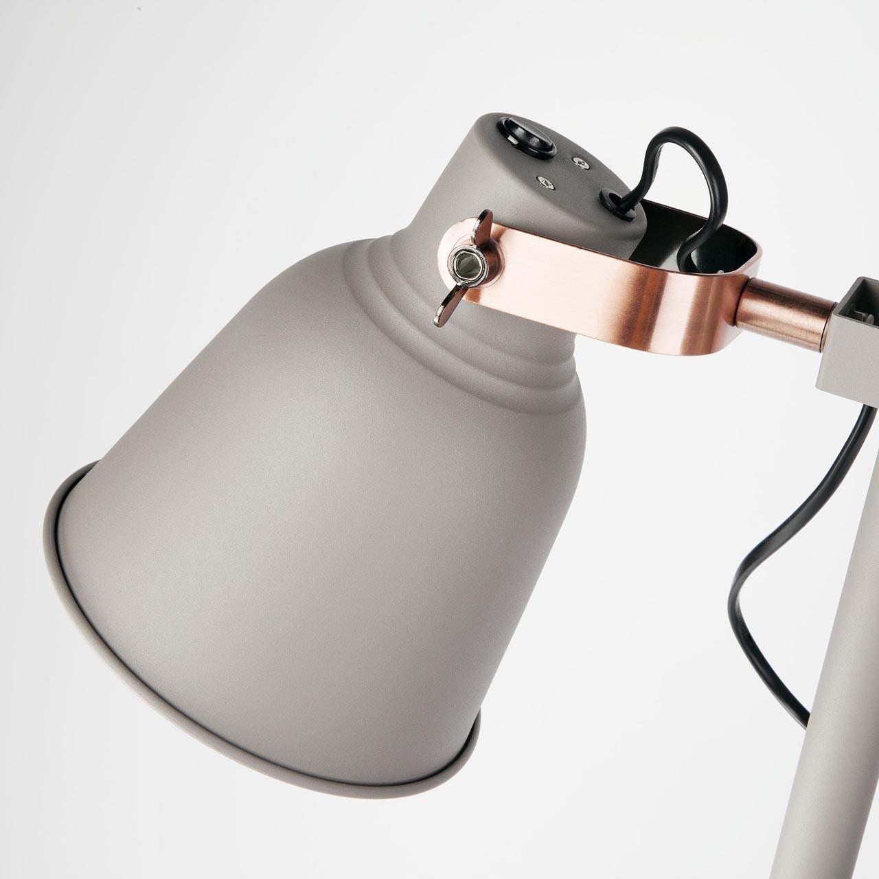 Торшер Eurosvet Projector 01031/3 серый EUROSVET  219571 Серый  - Вид №1