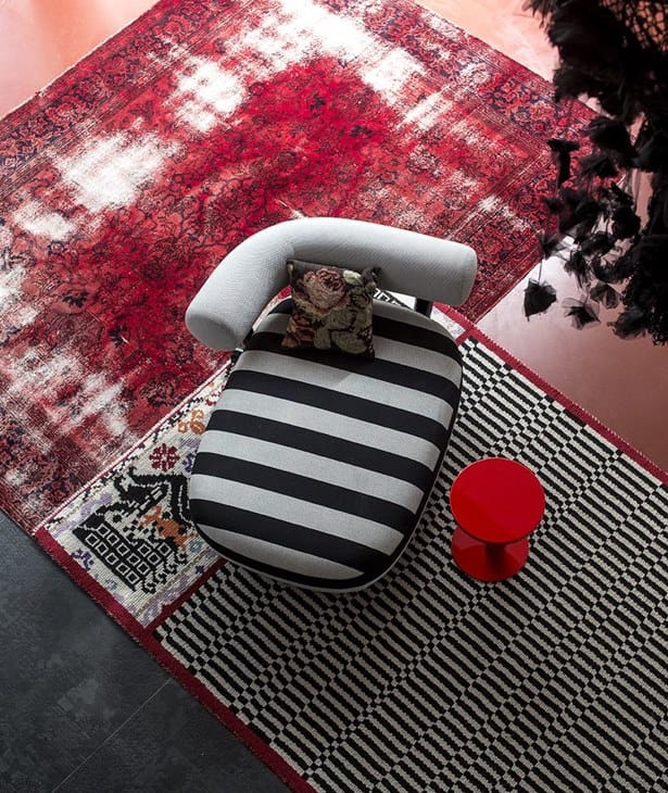 Стальной круглый журнальный столик MOROSO труба ARCH-00067465 - Вид №8