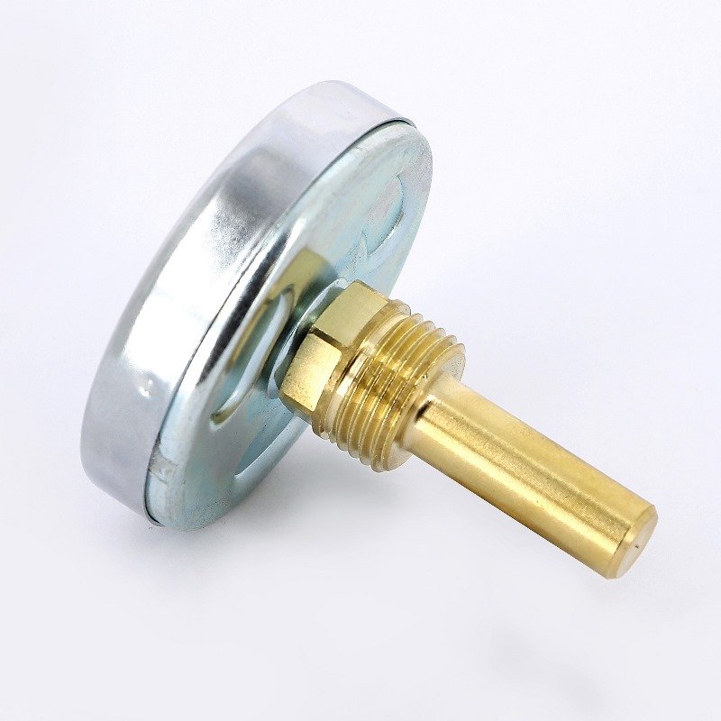 Термометр биметаллический 63 мм 120° EMMETI с погружной гильзой 50 мм 610612 - Вид №2