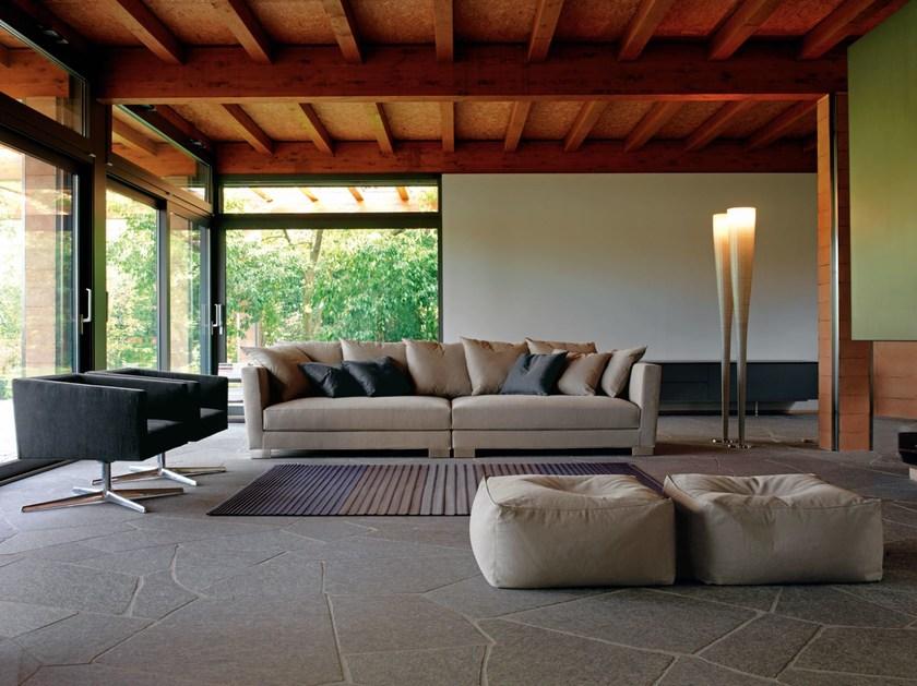 Verzelloni Секционный диван со съемным чехлом из ткани Link sun-id-1480848 - Вид №6