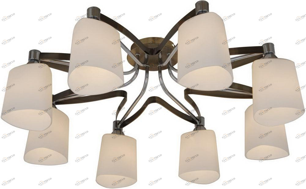 Потолочная люстра Citilux Глория CL139181 CITILUX ДИЗАЙНЕРСКИЕ, ГЛОРИЯ 182391 Белый 