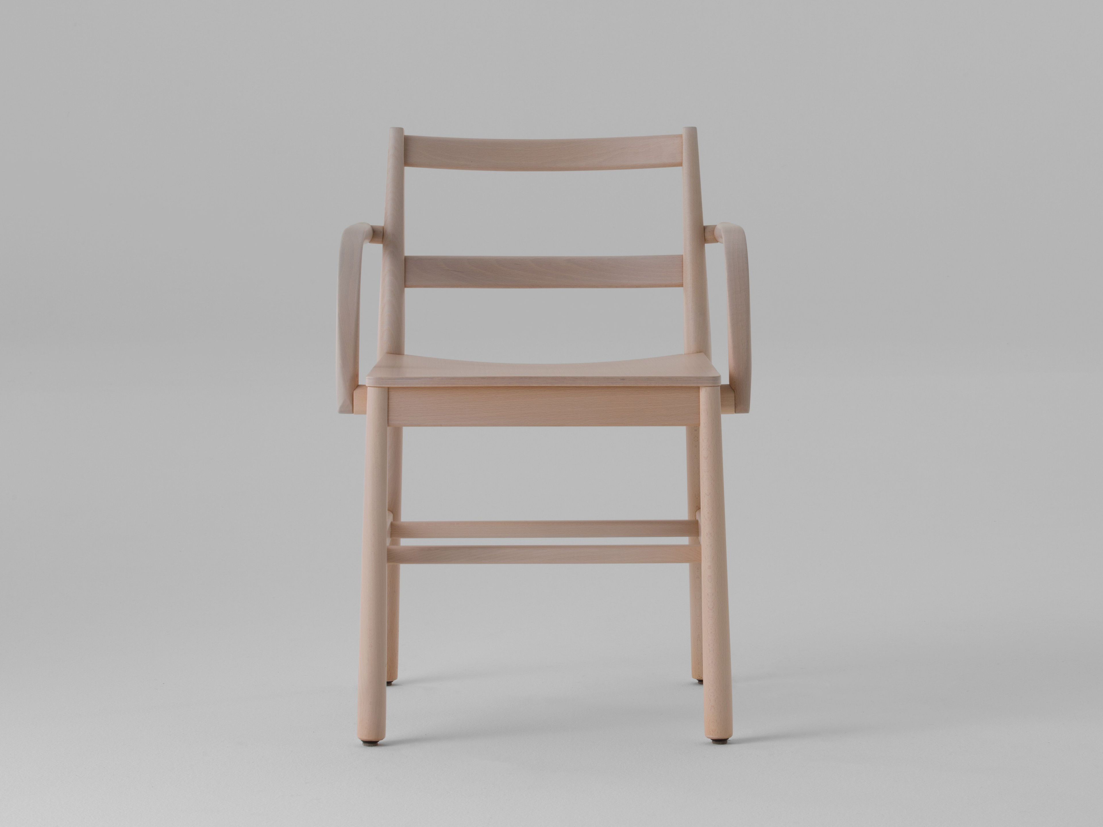 Стул из бука с подлокотниками TrabA' ARCH-00108179 - Вид №2