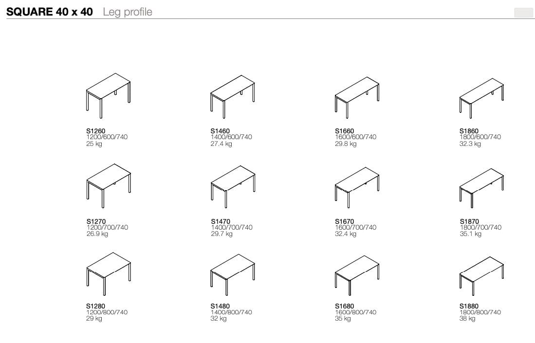 Модульный рабочий стол Askia Easyslide ARCH-00079374 - Вид №7