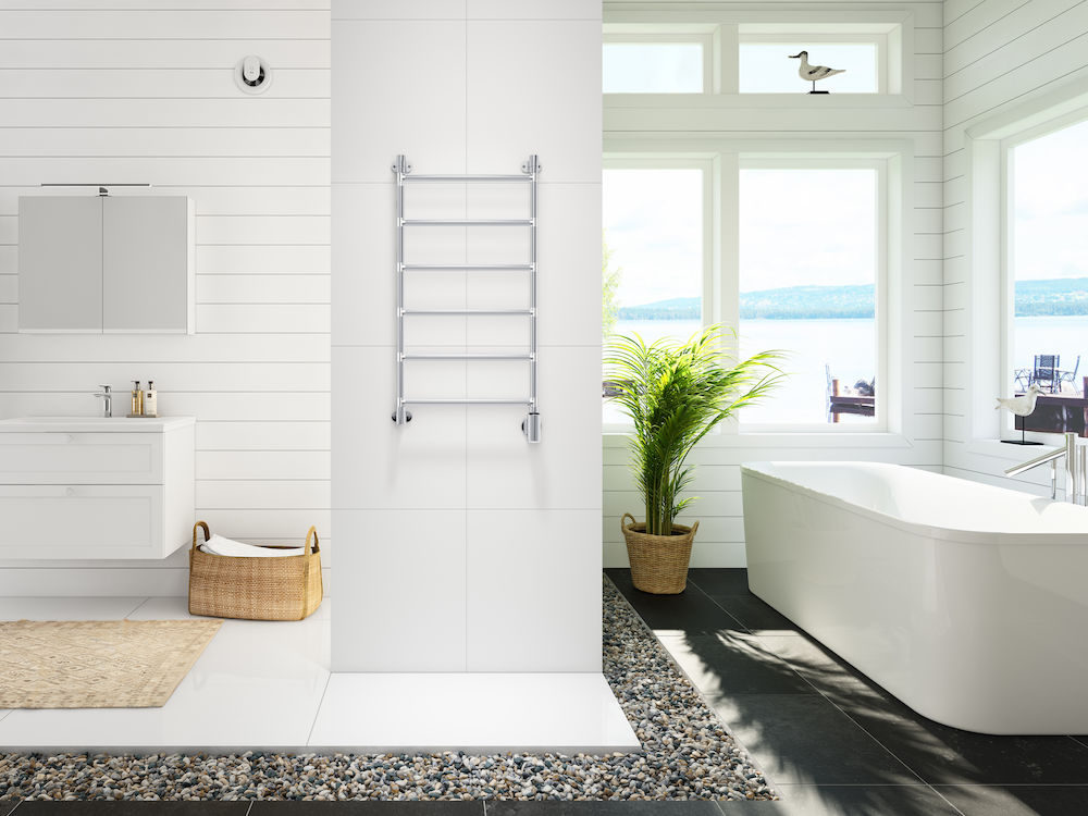 PAX 3523-1 Полотенцесушитель электрический Джаз в узком 4-ступенчатом, Momento II ™  - Вид №1