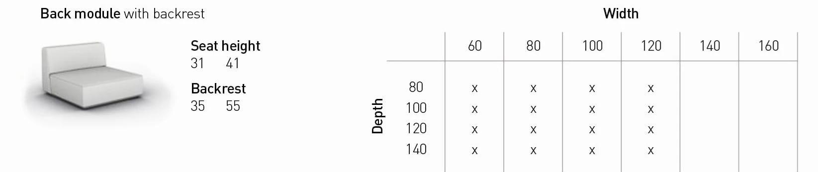 Съемное кресло из ткани Cubit by Mymito ARCH-00096819 - Вид №57