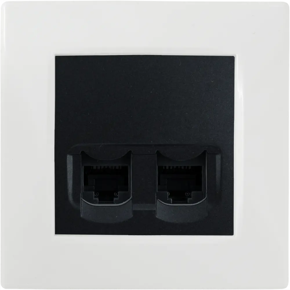 Компьютерная розетка Legrand RJ45 Cat 5e антрацит для локальных сетей 82496844 Etika STLM-0028738 - Вид №3