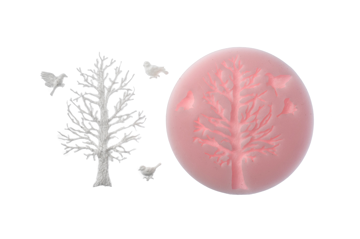 10490 Молд №1212 силикон Цветы HobbyPage 